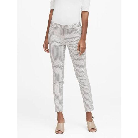 NWT Womens Banana Republic Sloan Fit High Rise Ankle Fit Dress Pants - Sz 6 - Picture 1 of 4